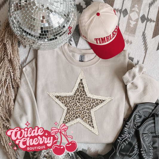 Leopard Print Star